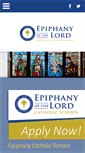 Mobile Screenshot of epiphanycatholic.org